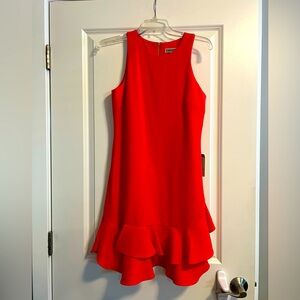 Chelsea28 orange dress